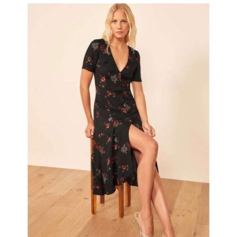 Reformation Locklin Midi Dress